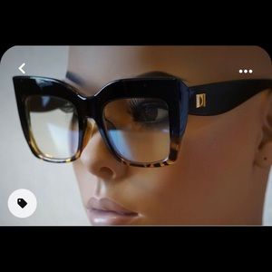 Oversized stylish Glasses (no prescription) NEW